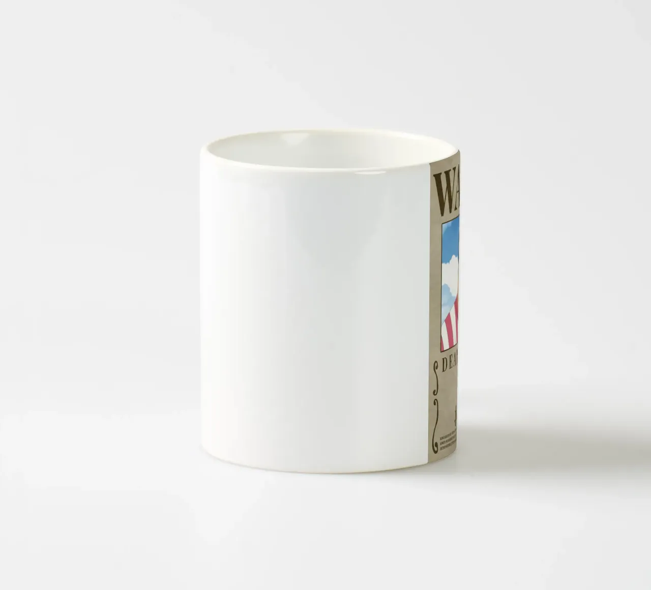 Wanted Doigby ceramic mug by Collins Shop