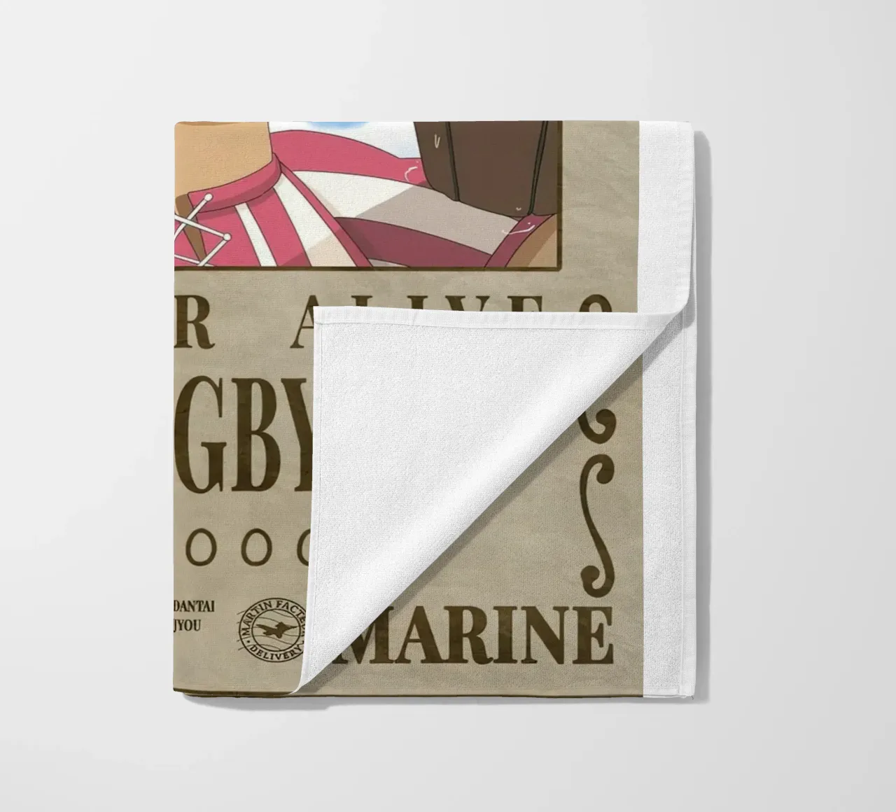 Wanted Doigby beach towel by Collins Shop