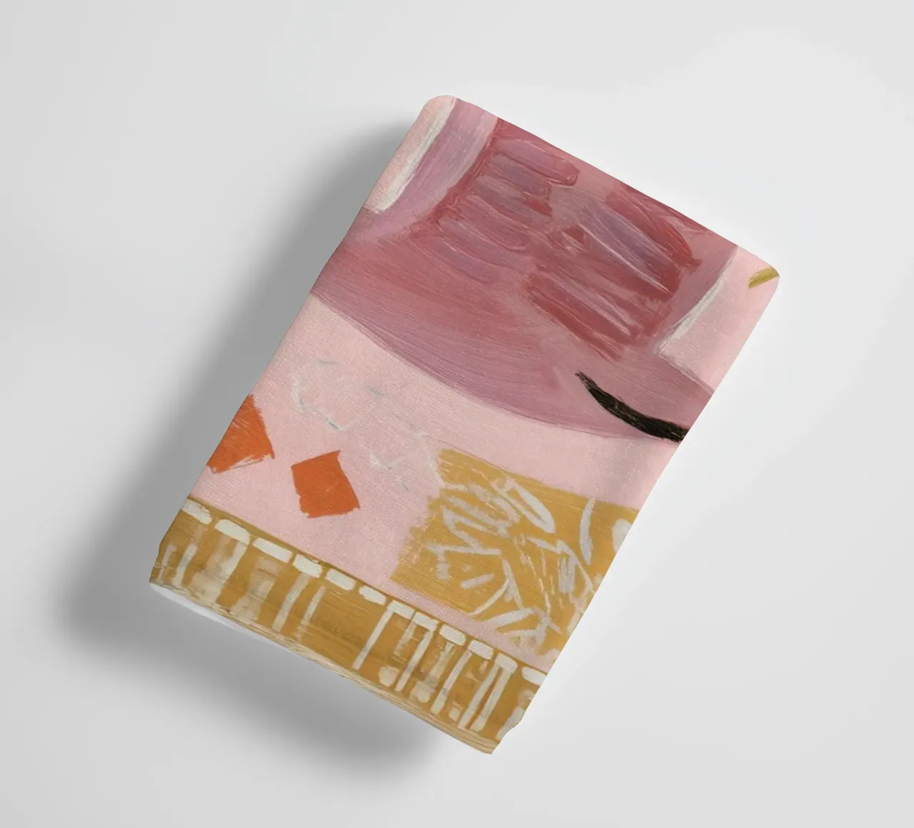 Boho Wall art, Bird Print, Abstract Modern Art towel by Boheme