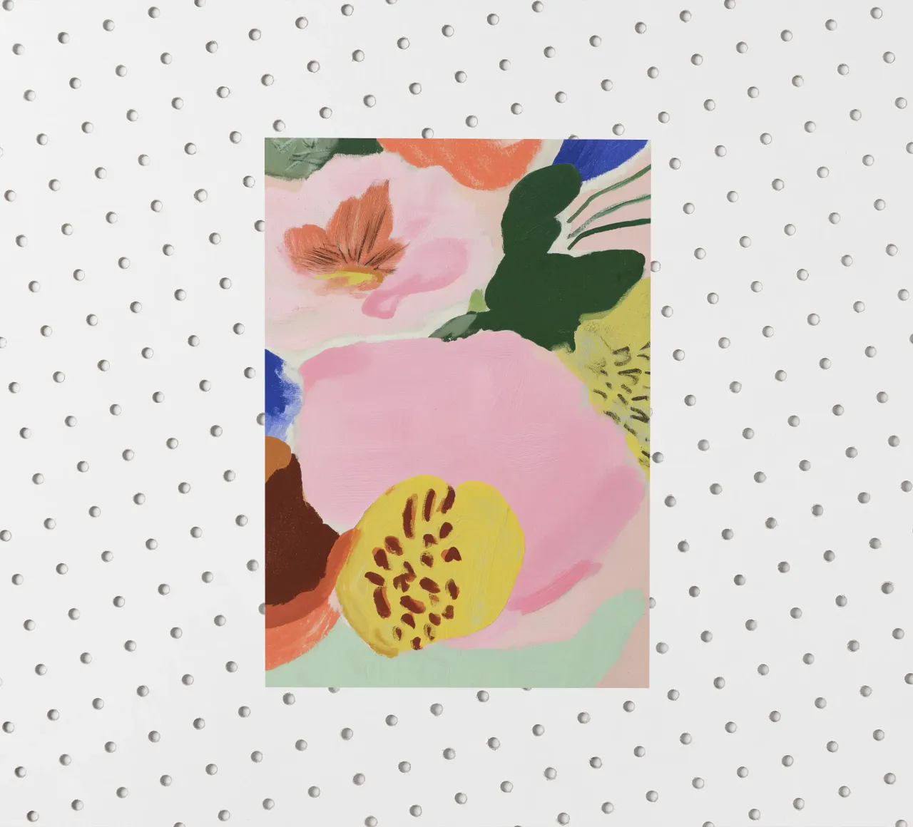 Abstract Flower Print, Floral Wall Art, Modern Poster sticker by Boheme