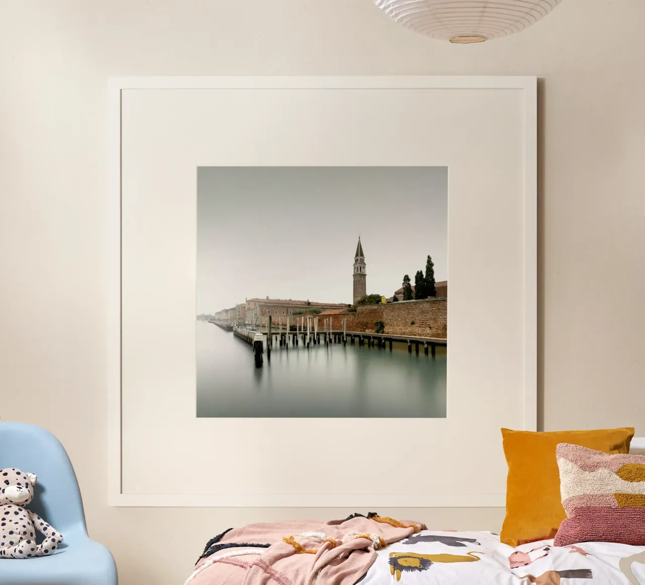 Chiesa Di San Francesco Della Vigna (color) | Venedig 2020 poster con telaio in alluminio da Håggard Photography | Ronny Behnert