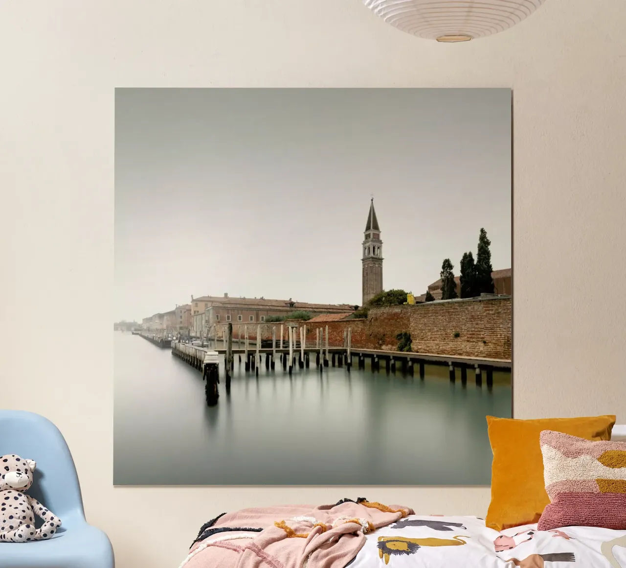 Chiesa Di San Francesco Della Vigna (color) | Venedig 2020 poster con telaio in alluminio da Håggard Photography | Ronny Behnert