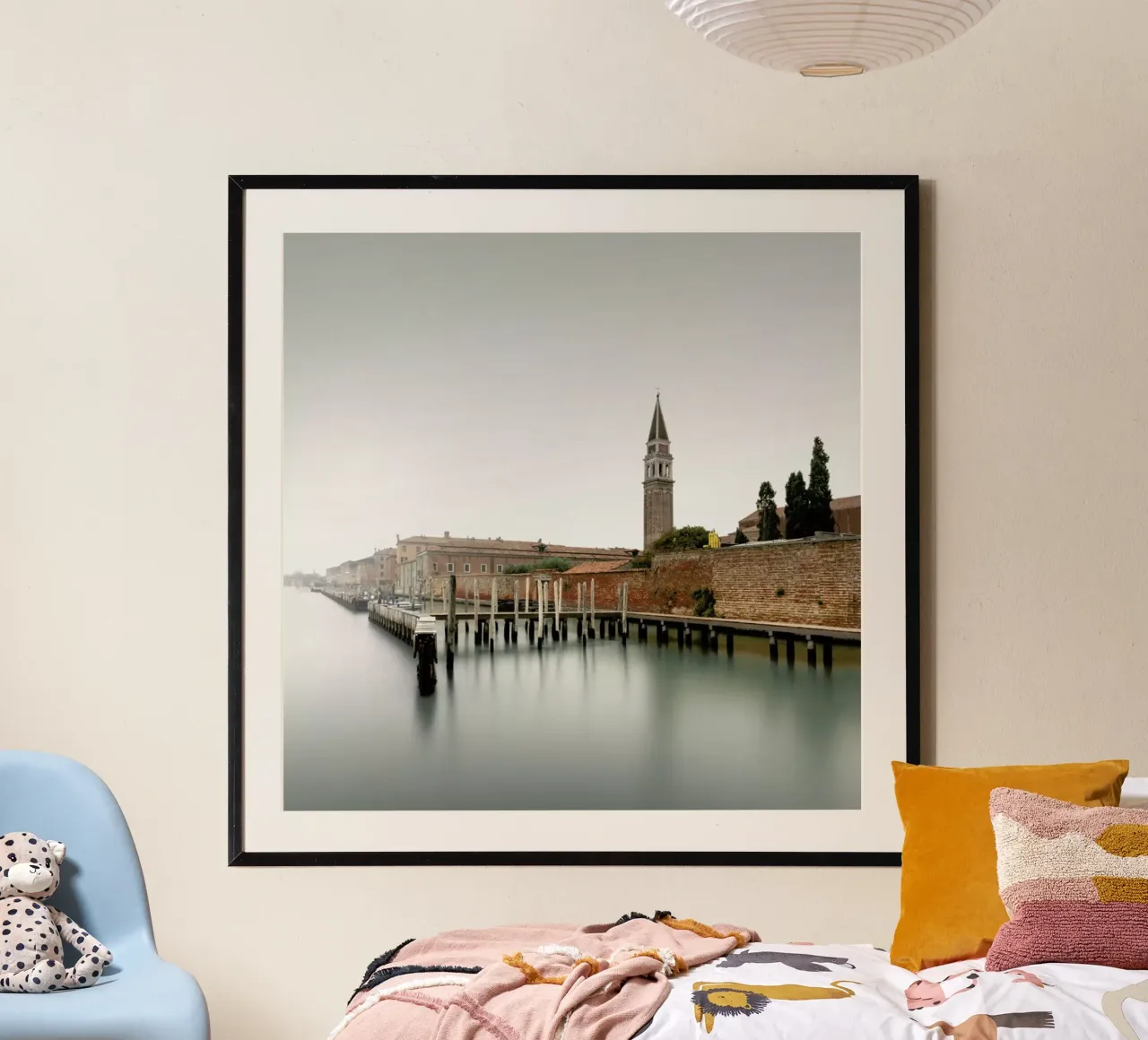 Chiesa Di San Francesco Della Vigna (color) | Venedig 2020 poster con telaio in alluminio da Håggard Photography | Ronny Behnert