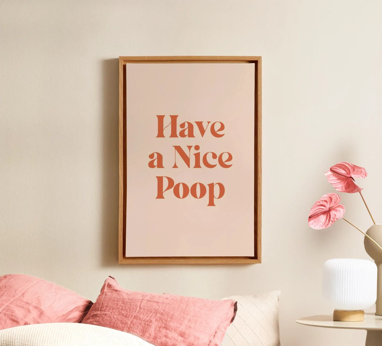 Nice Poop tela da Mottos by Sinan Saydik