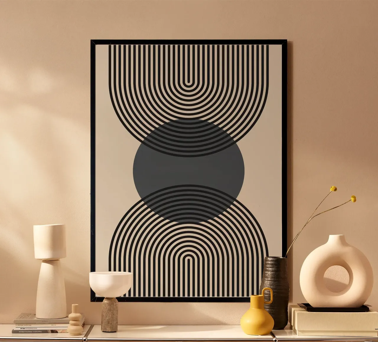 circles lines pattern symmetry hahnemühle by Janine P McGuire