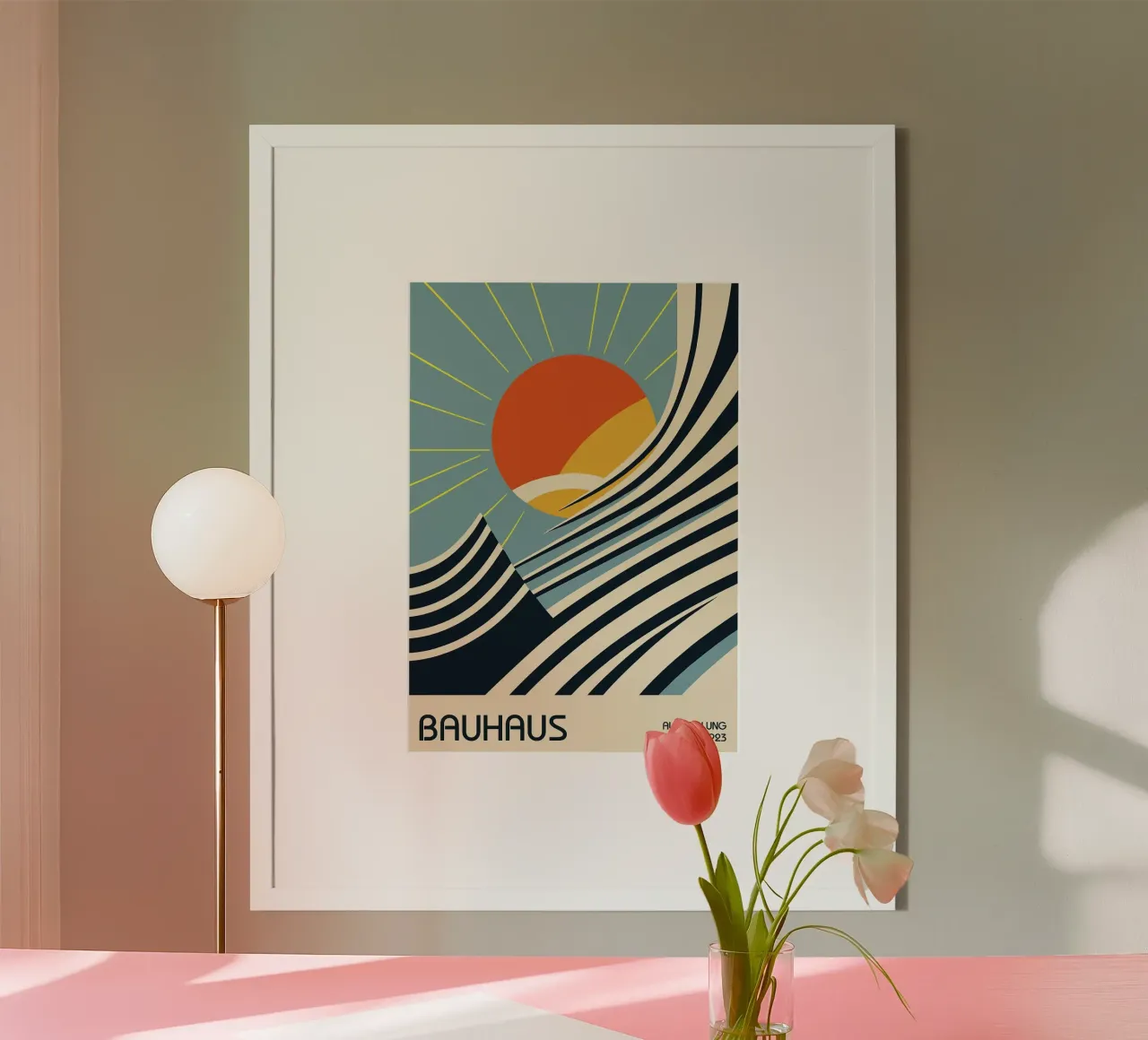 raggi di sole onde curve carta hahnemühle da Janine P McGuire