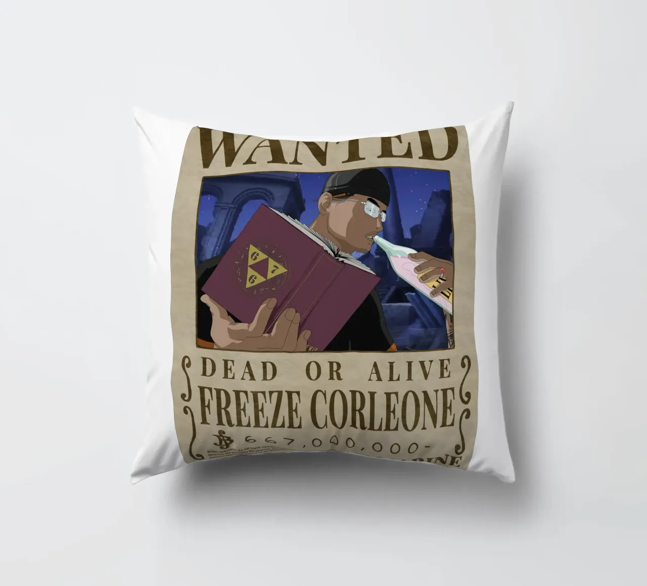 ricercato corleone cuscino da Collins Shop