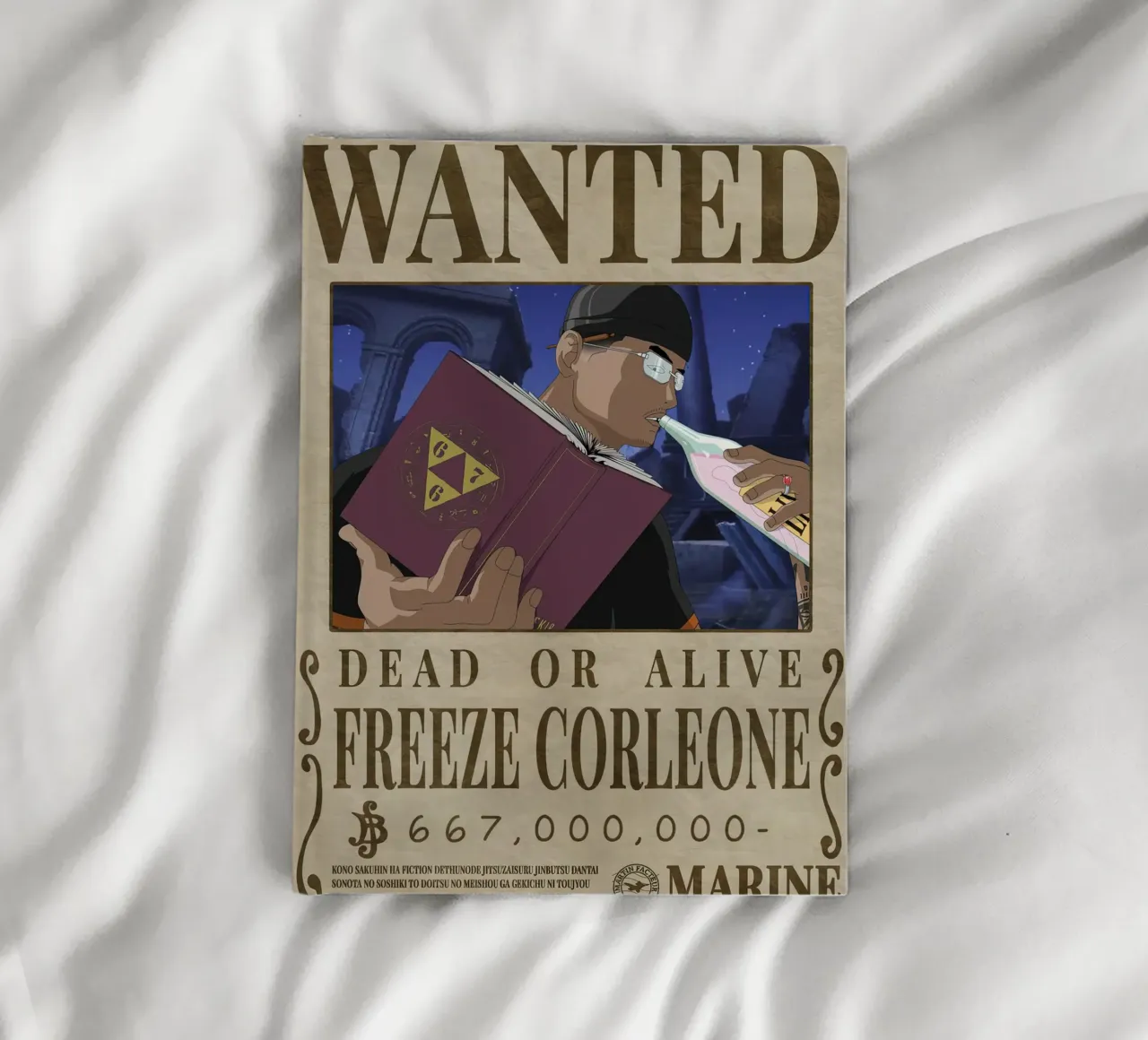wanted corleone notebook by Collins Shop
