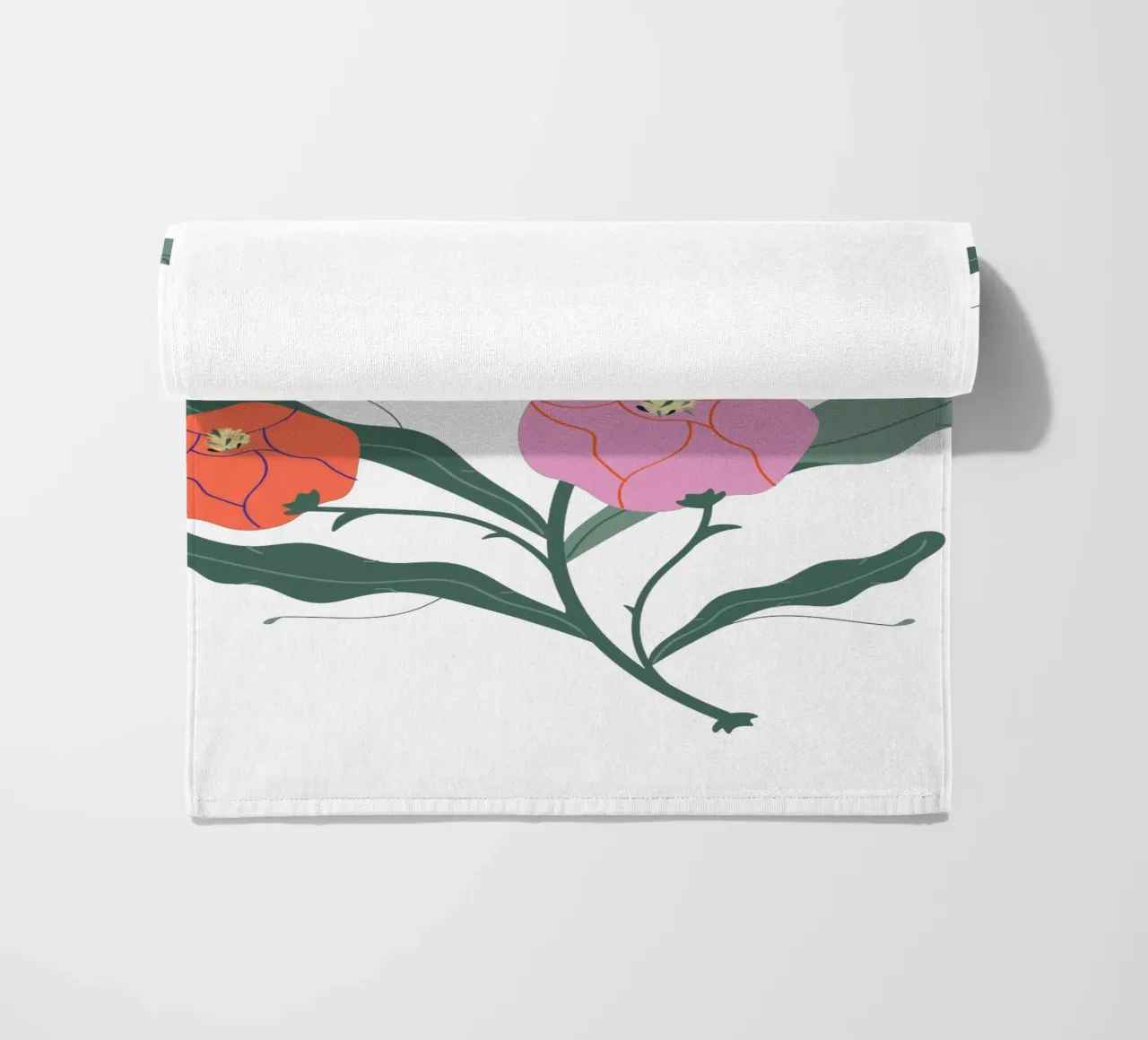 Peonie telo mare da Silvie Illustration