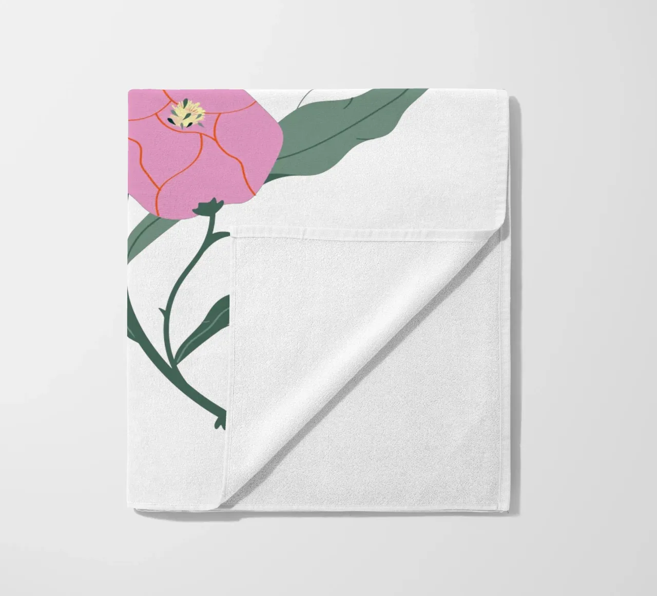 Peonie telo mare da Silvie Illustration