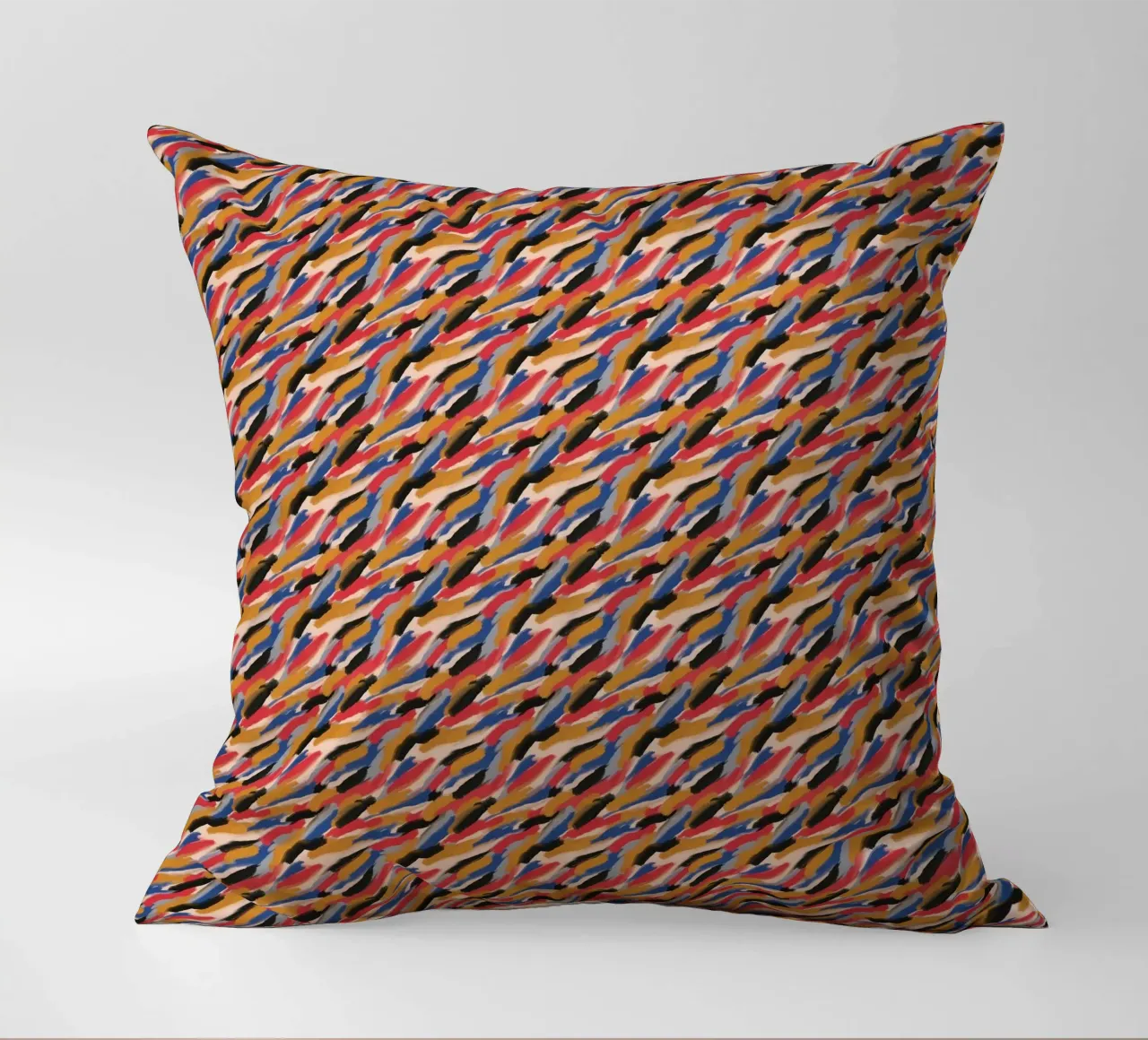 Schema di pennellate ripetitive cuscino da Little Dean