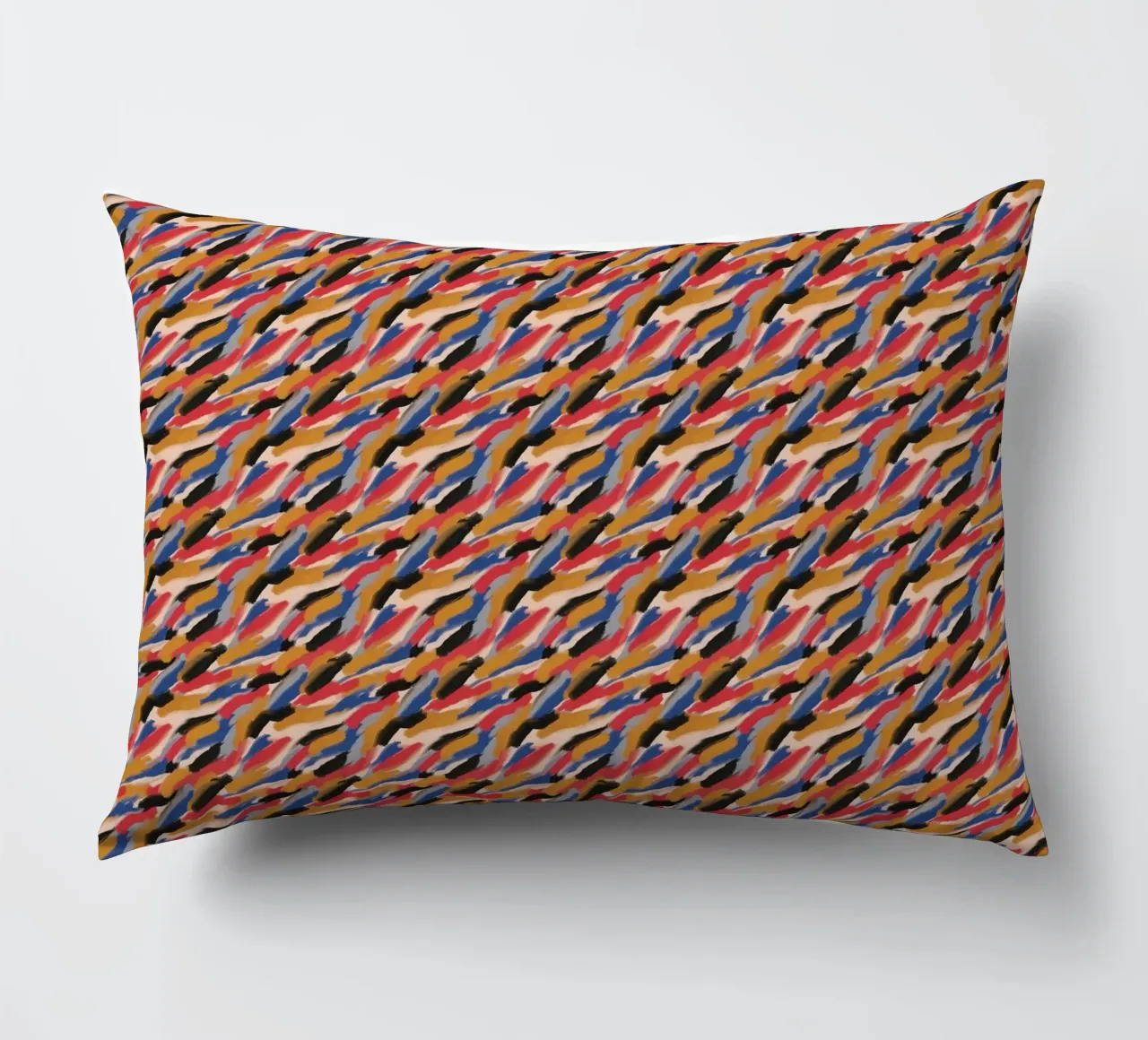 Schema di pennellate ripetitive cuscino da Little Dean