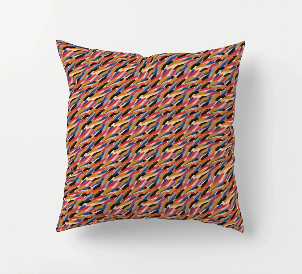 Schema di pennellate ripetitive cuscino da Little Dean