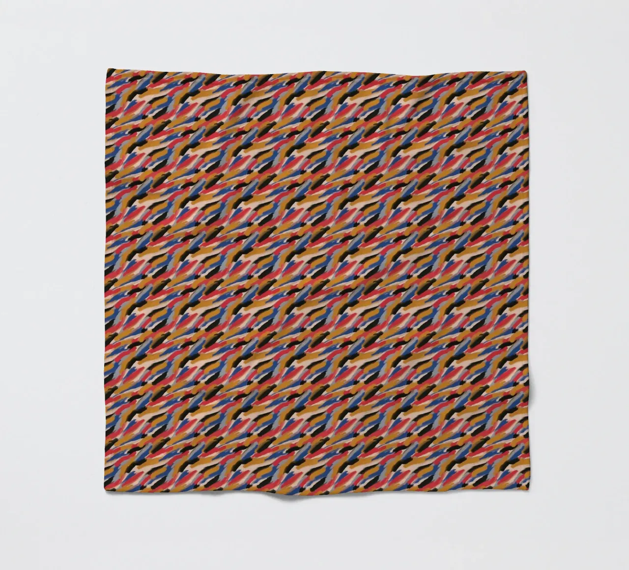 Schema di pennellate ripetitive coperta in pile da Little Dean