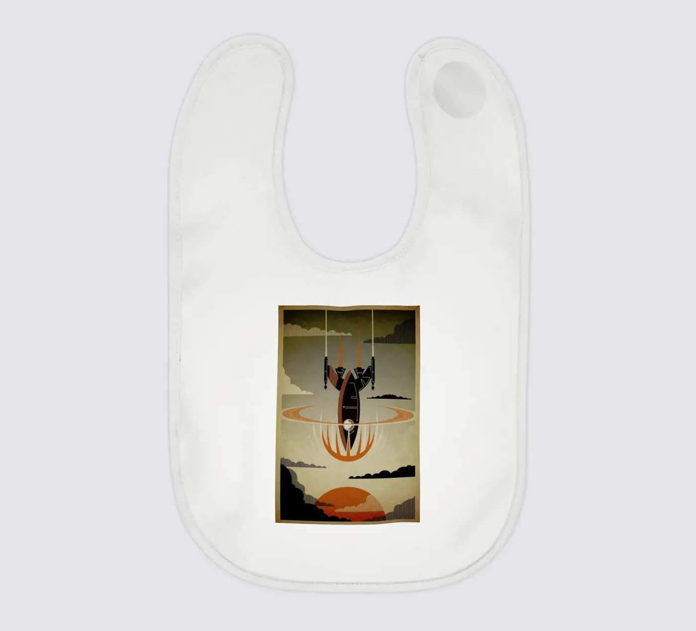 The Return baby bib by Danny Haas