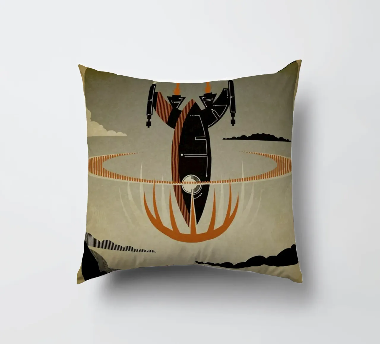The Return decorative cushion by Danny Haas