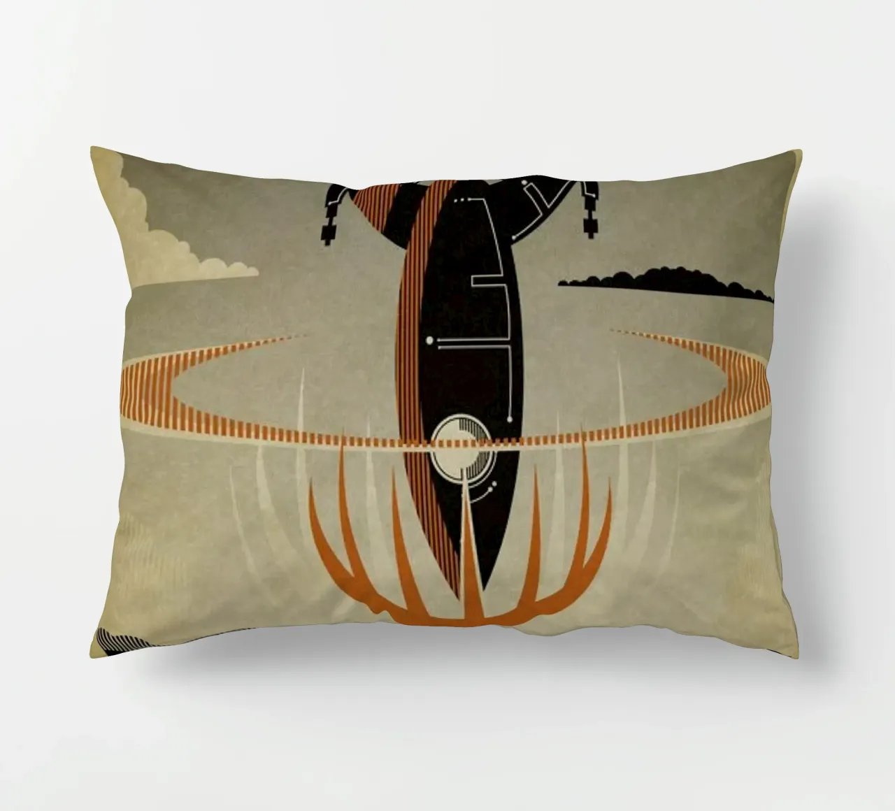 The Return decorative cushion by Danny Haas