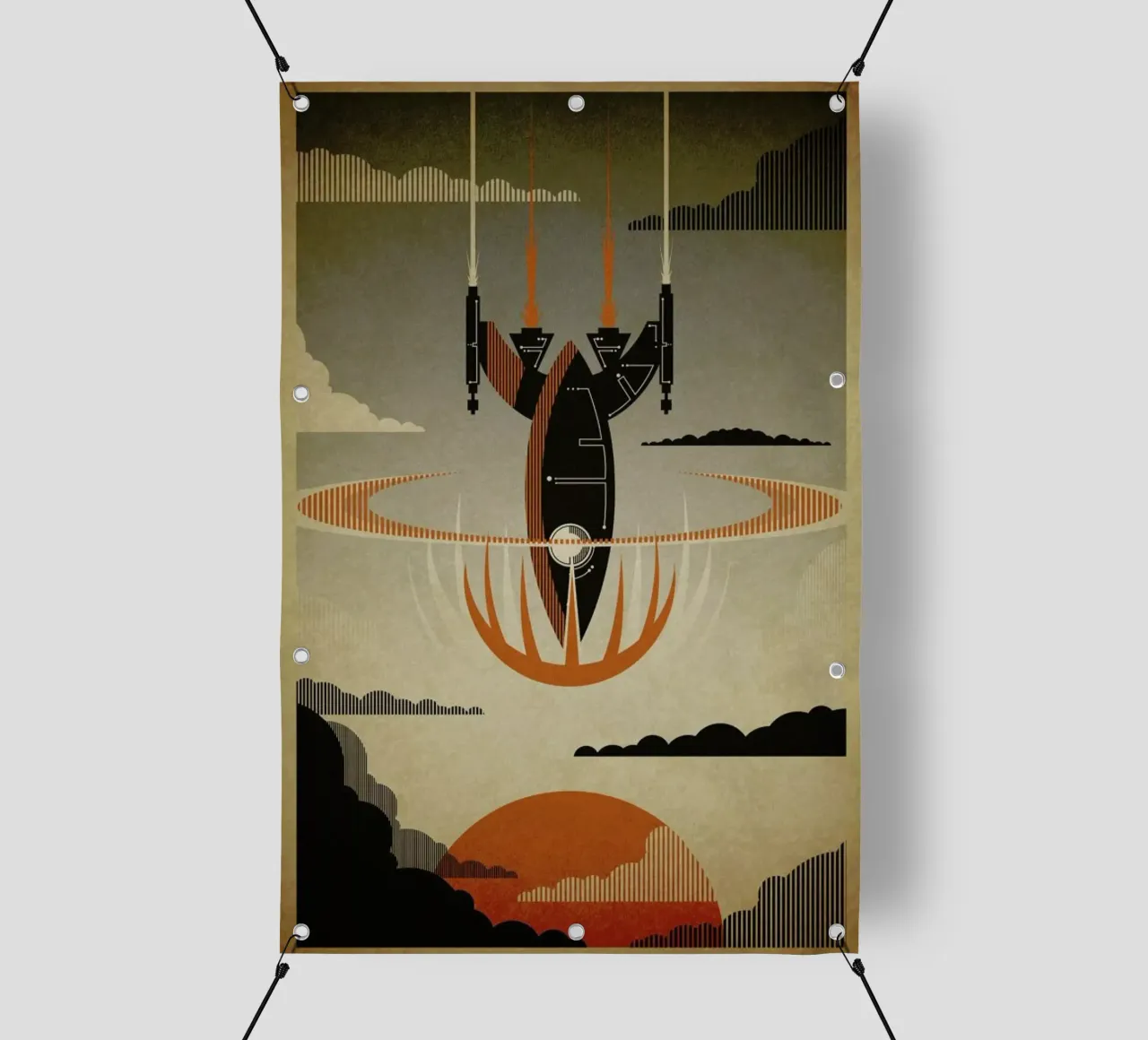 The Return telo in pvc da Danny Haas