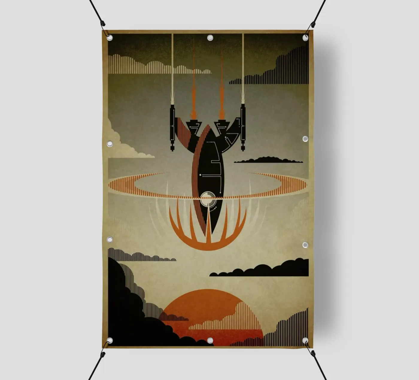 The Return telo in pvc da Danny Haas