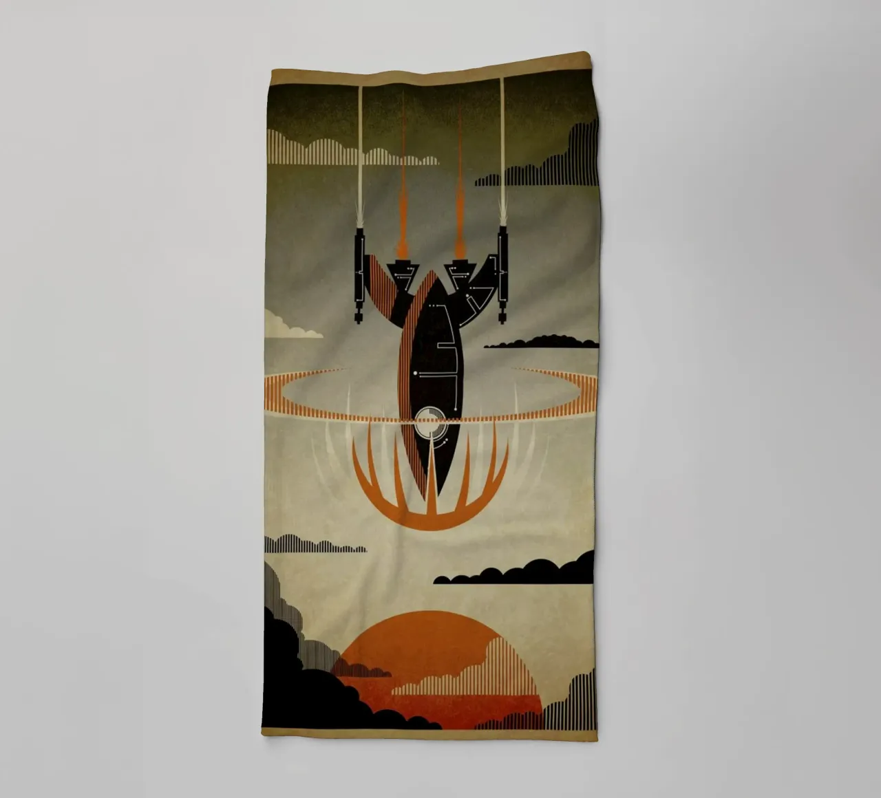 The Return asciugamano da bagno da Danny Haas