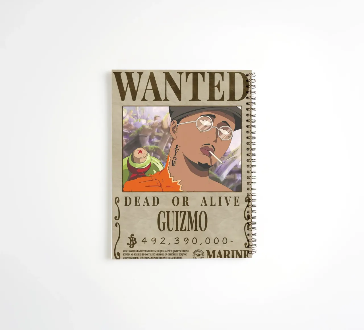 Guizmo recherché carnet à spirale de Collins Shop