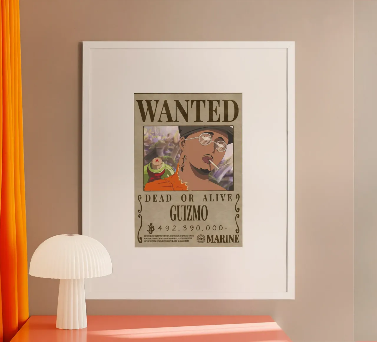Guizmo recherché poster de Collins Shop