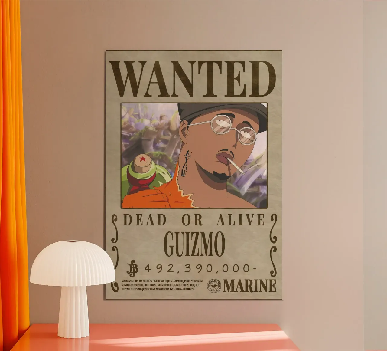 Guizmo recherché poster de Collins Shop