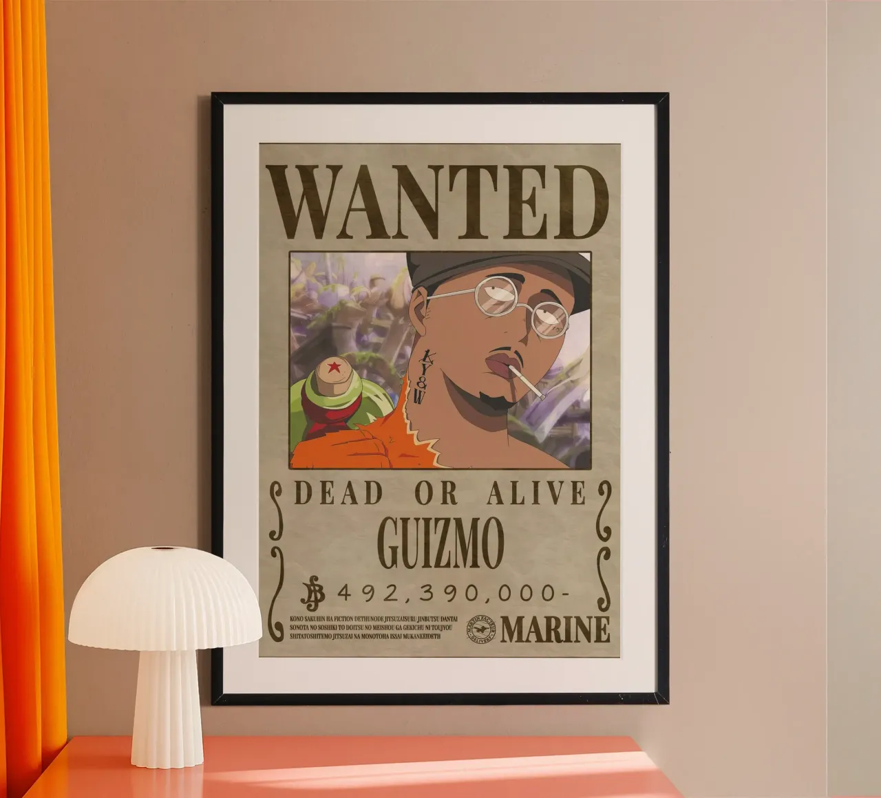 Guizmo recherché poster de Collins Shop