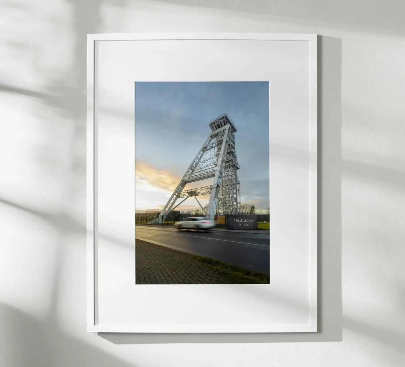 Prince Leopold I winding tower poster by Ruhrgebietsansichten