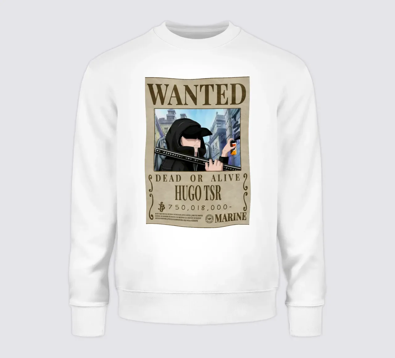 Cercasi Hugo TSR felpa da Collins Shop