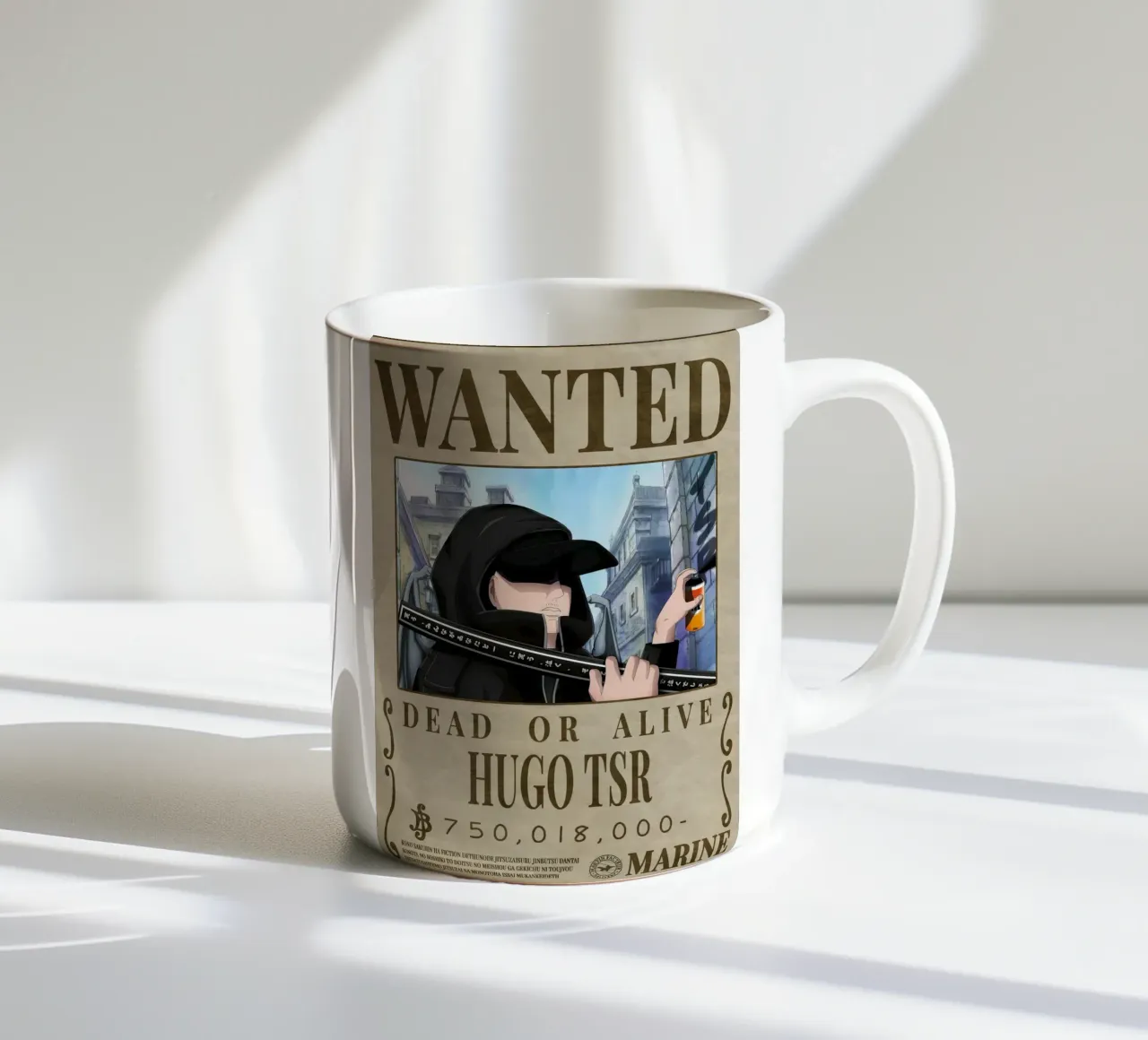 Cercasi Hugo TSR tazza in ceramica da Collins Shop