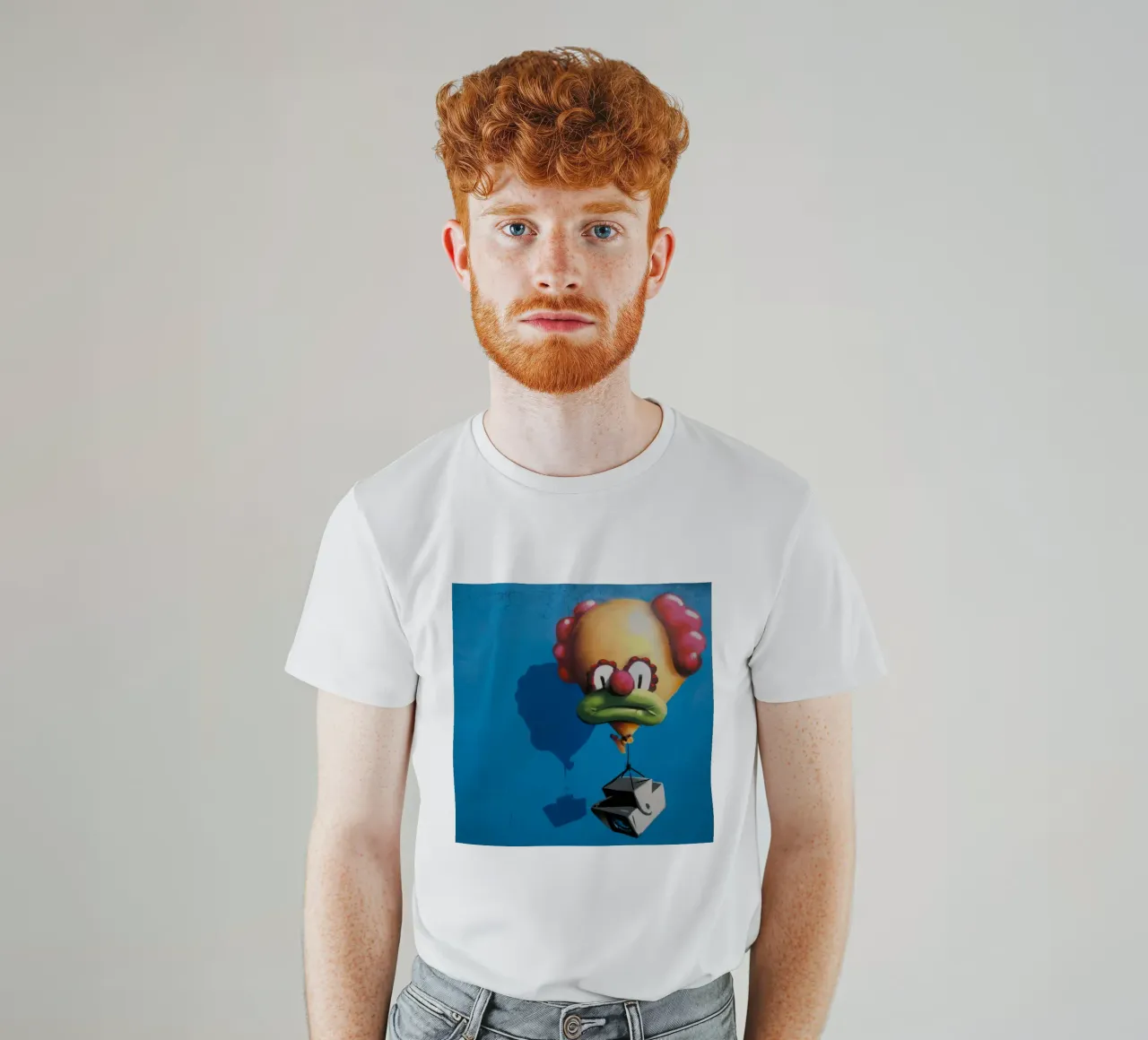 The Clown t-shirt da Flo Klein