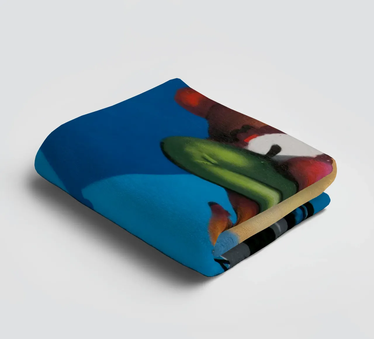 The Clown asciugamano da bagno da Flo Klein