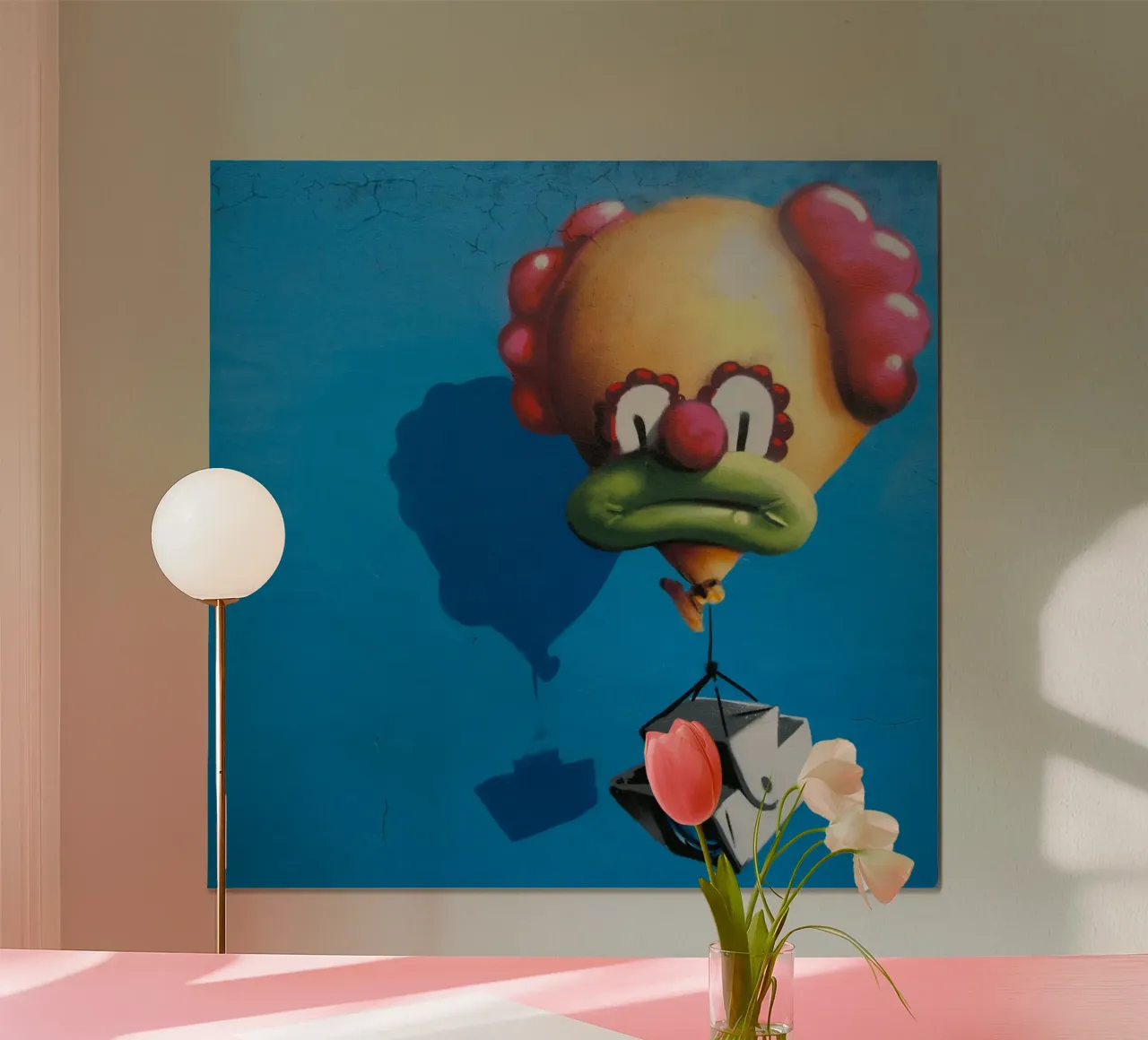 The Clown carta hahnemühle da Flo Klein