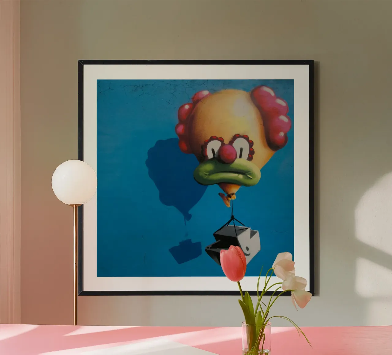 The Clown carta hahnemühle da Flo Klein