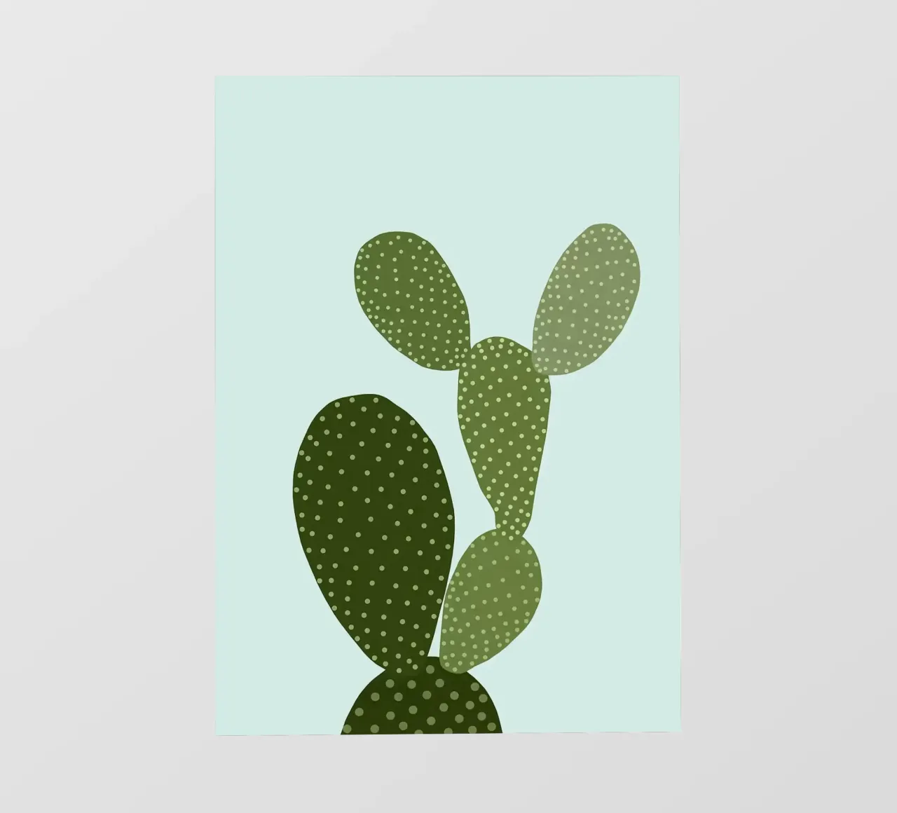 cactus pellicola backlit da Abstract Botanical Art