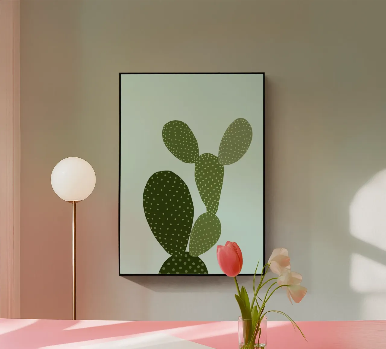 cactus plexiglass da Abstract Botanical Art