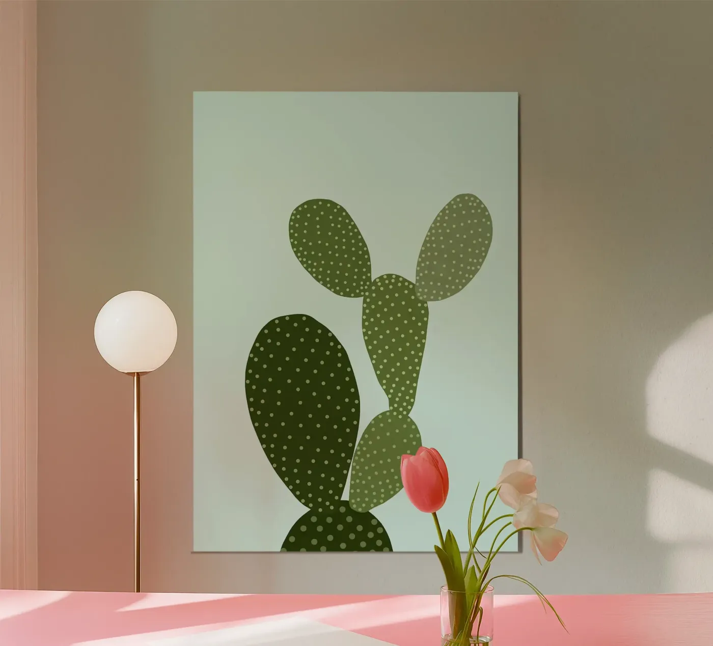 cactus pannello forex da Abstract Botanical Art