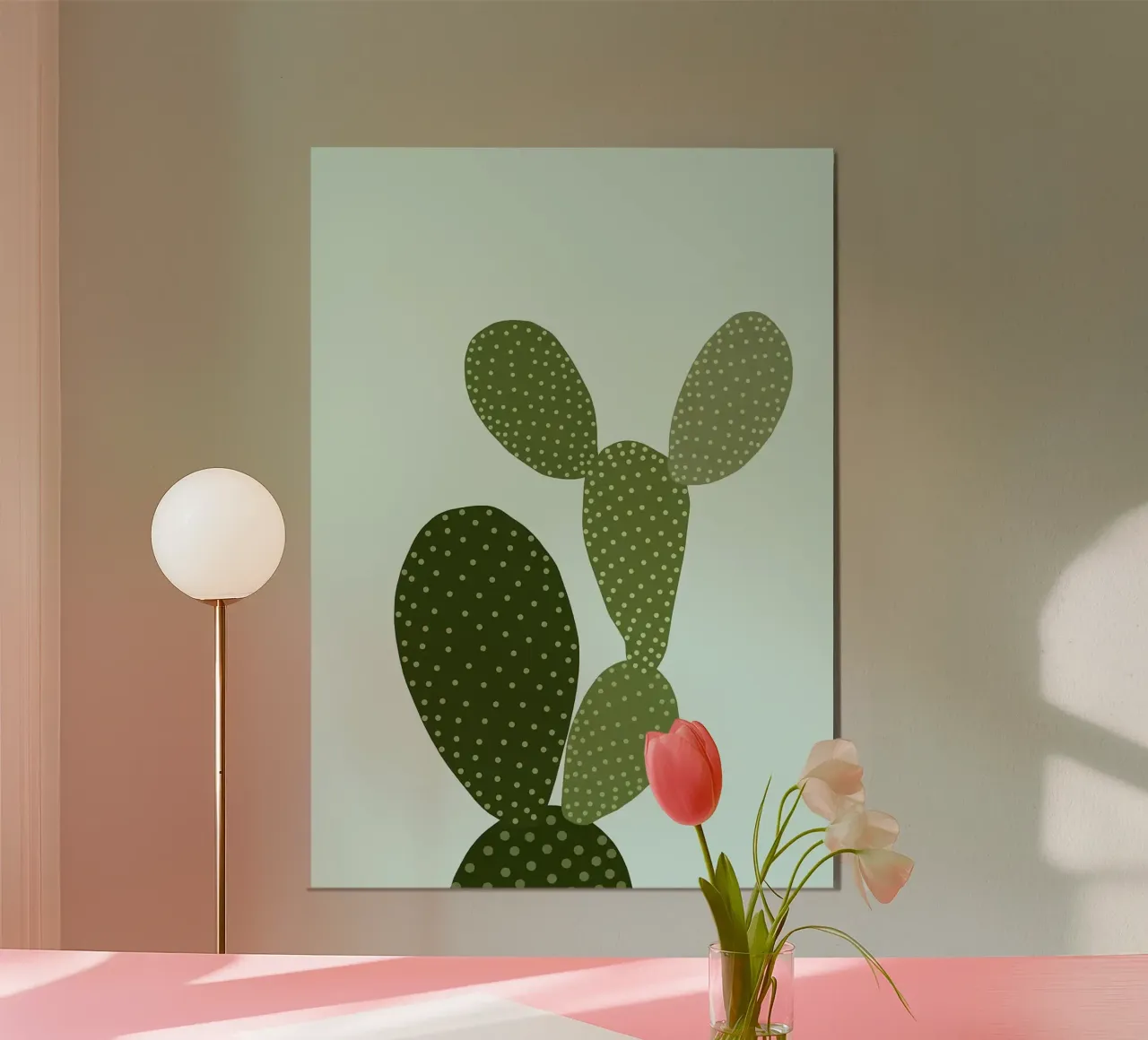 cactus poster da Abstract Botanical Art