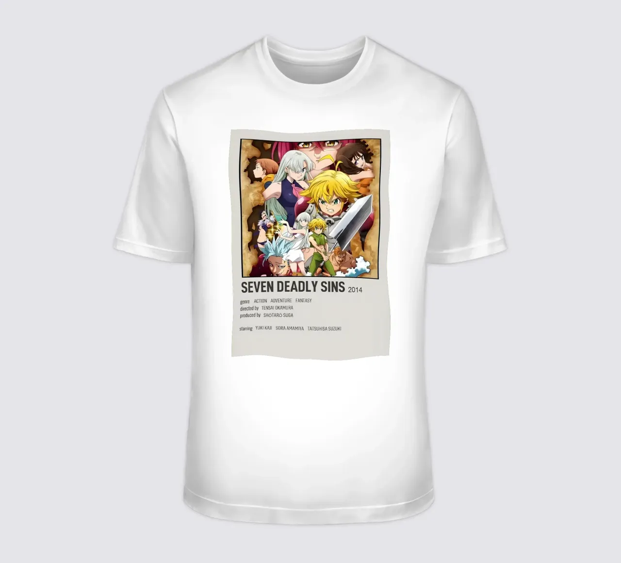 SEVEN DEADLY SINS 2014 t-shirt da Totoya
