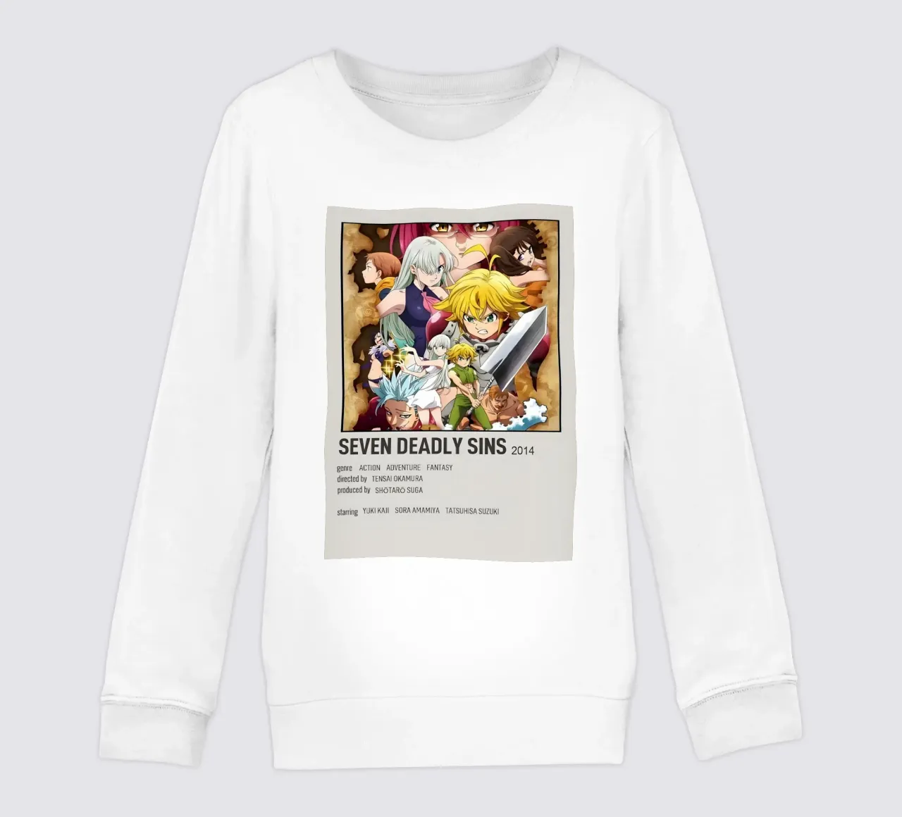 SEVEN DEADLY SINS 2014 felpa bambino da Totoya