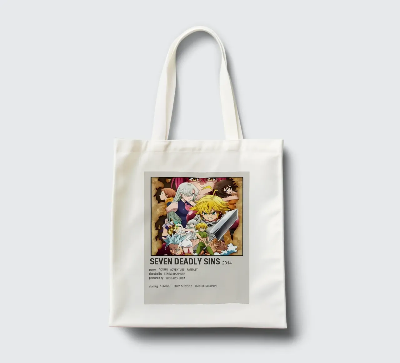 SEVEN DEADLY SINS 2014 borsa in juta da Totoya