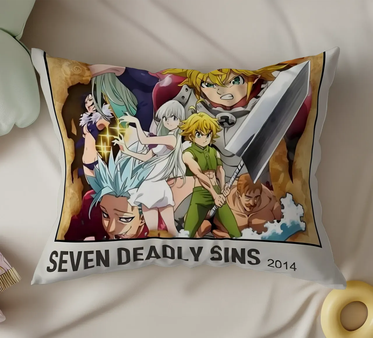 SEVEN DEADLY SINS 2014 cuscino da Totoya
