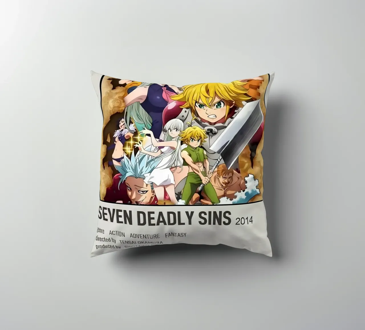 SEVEN DEADLY SINS 2014 cuscino da Totoya
