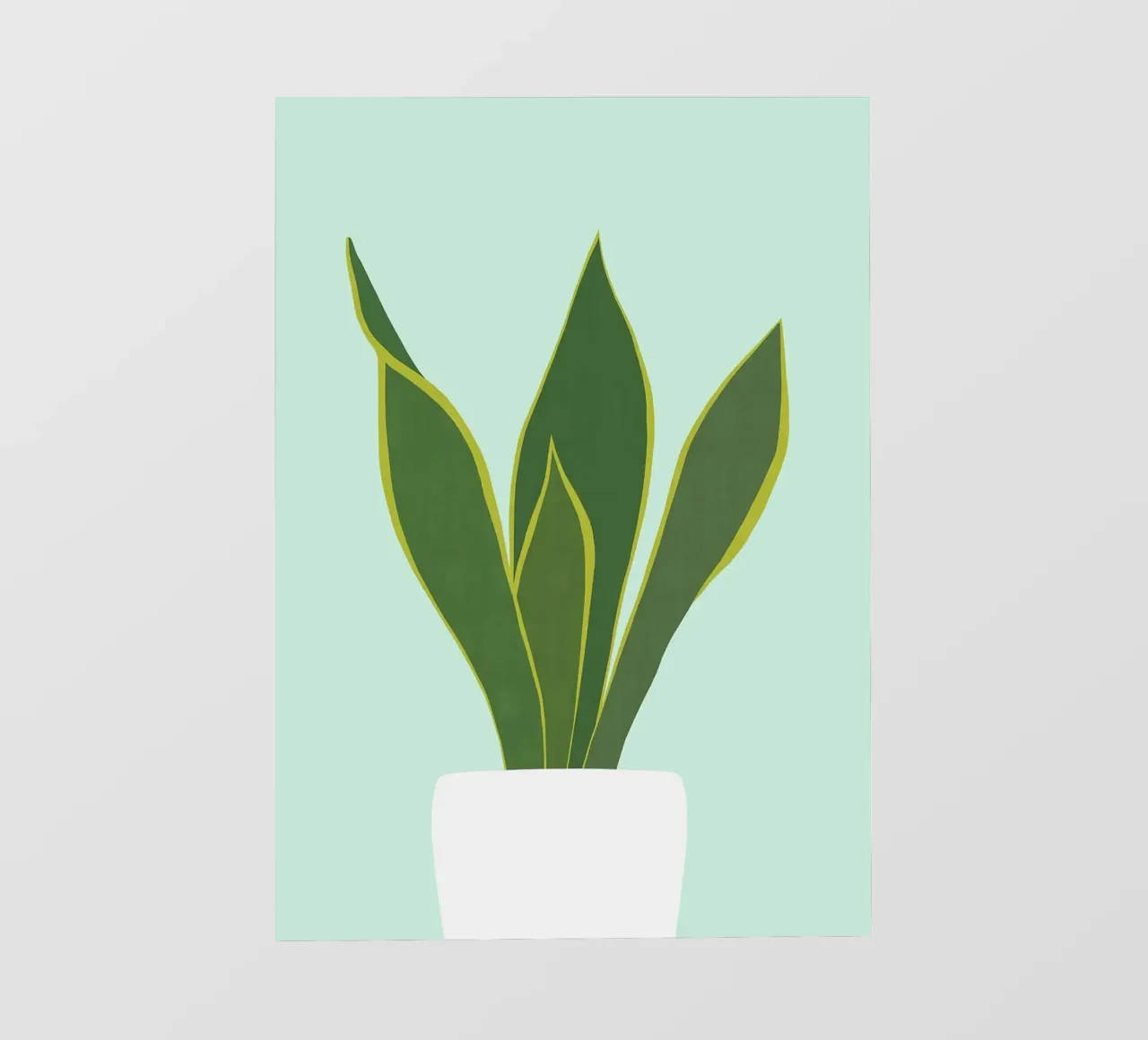 impianto telo in pvc da Abstract Botanical Art