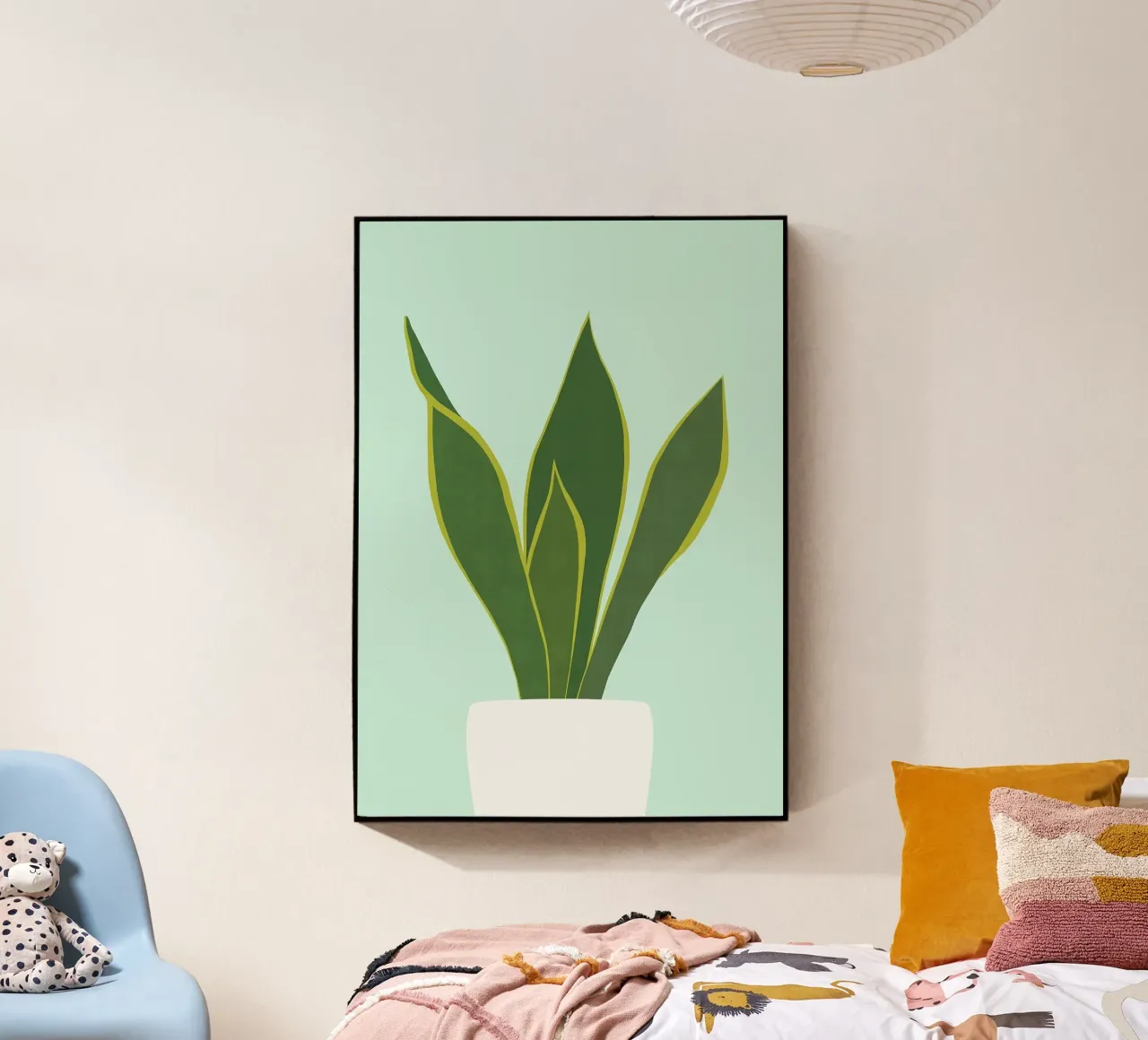 Anlage Acryl-Glas von Abstract Botanical Art