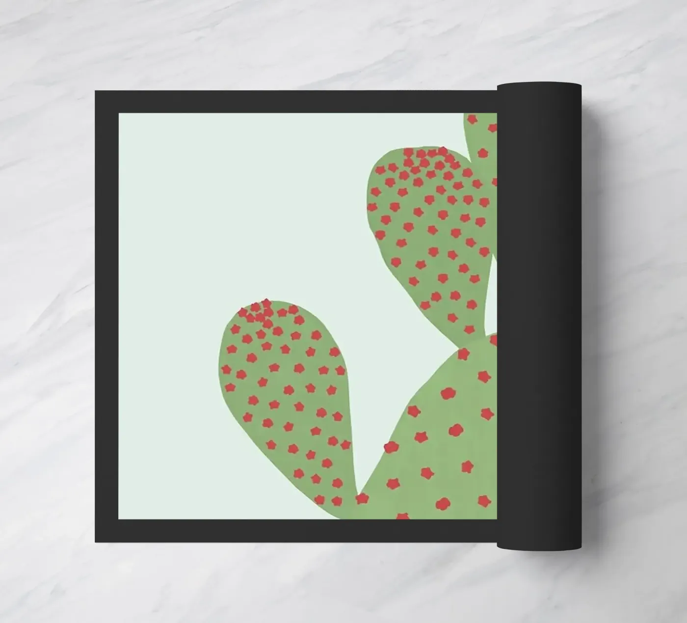 cactus paillasson de Abstract Botanical Art