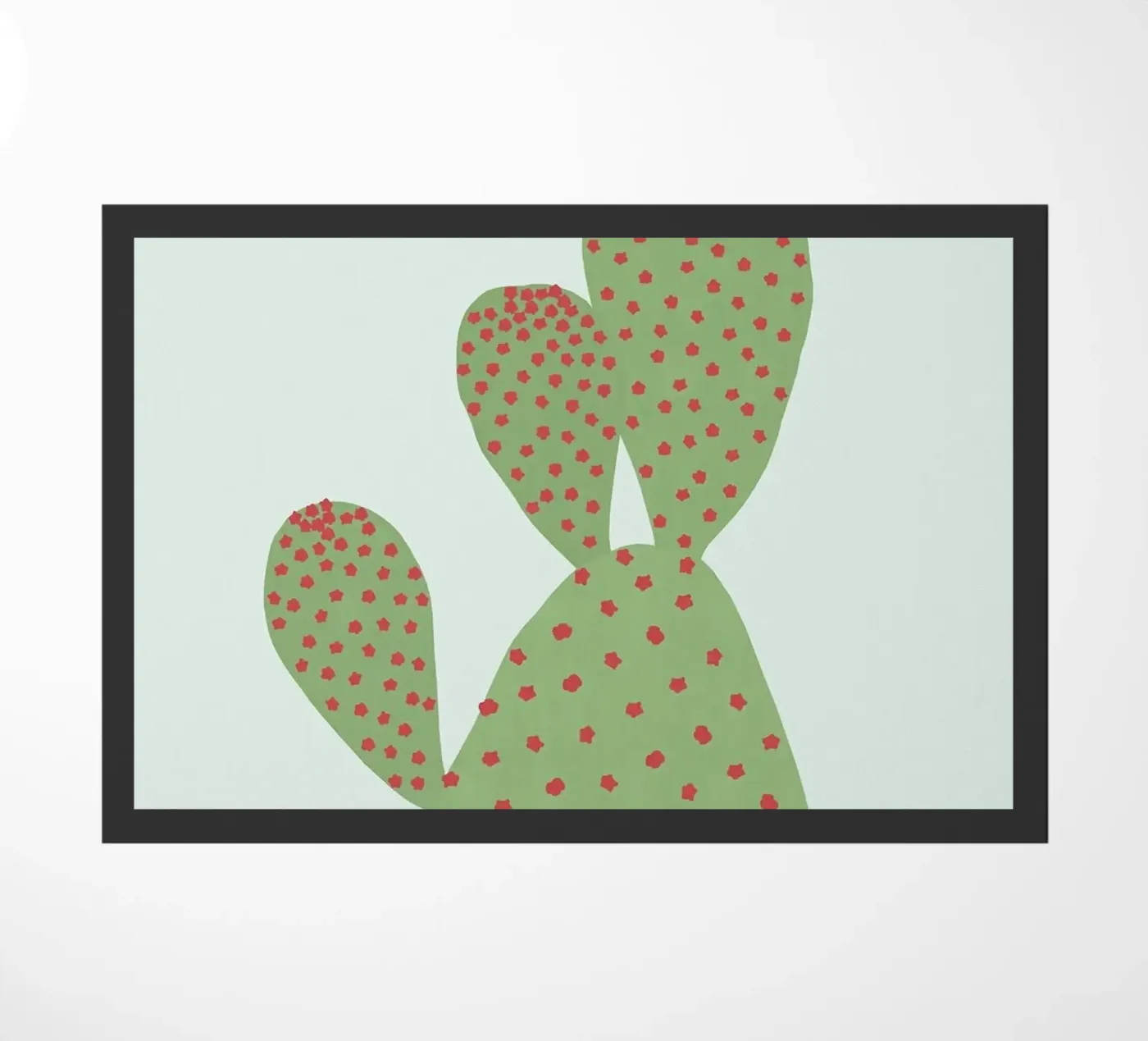 cactus paillasson de Abstract Botanical Art