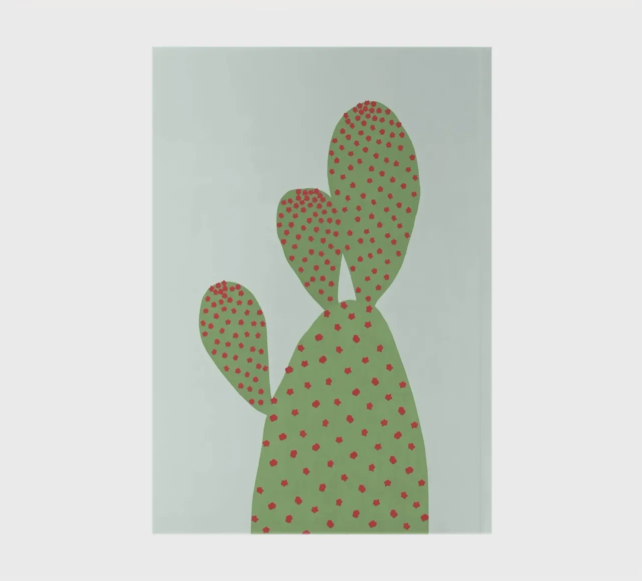 cactus notebook by Abstract Botanical Art