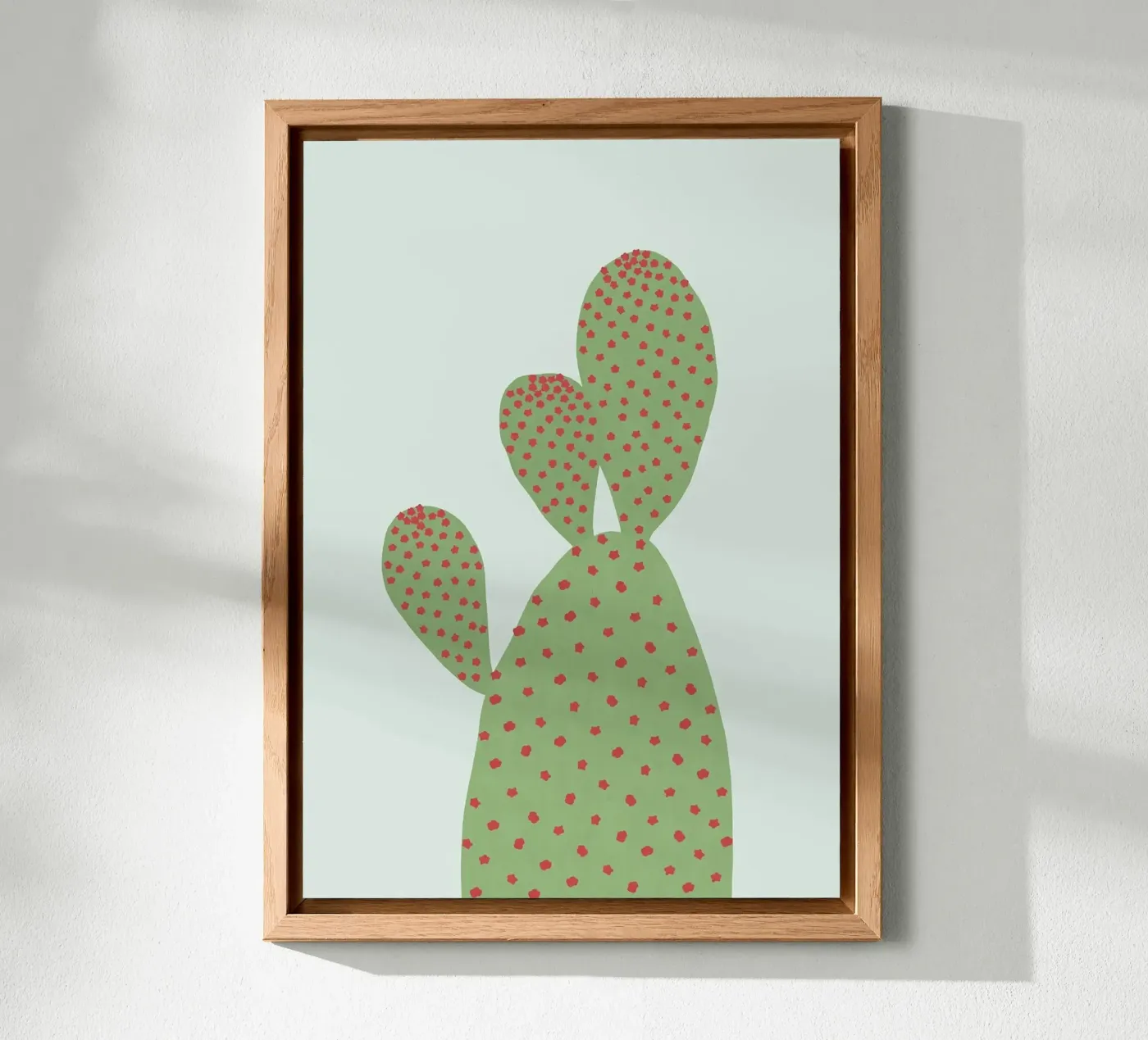 cactus forex plate by Abstract Botanical Art